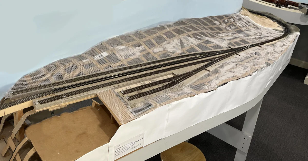 Hardshell scenery for your model railroad