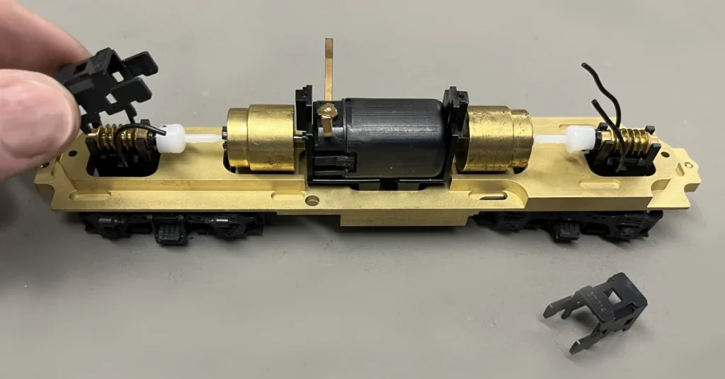 Proto 2000 gp to kato drive conversion frame
