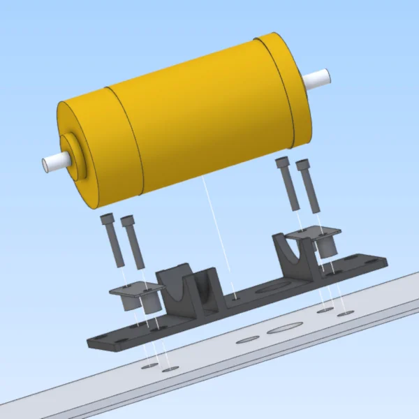 Red Caboose GP9 Motor Mount - Image 4