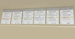 Prototype waybills for model railroad operations